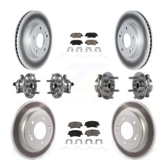 Transit Auto KBB-122708 Wheel Bearing and Hub Assembly for 2017-2022 Hyundai Ioniq, Kia Niro - Front and Rear product image