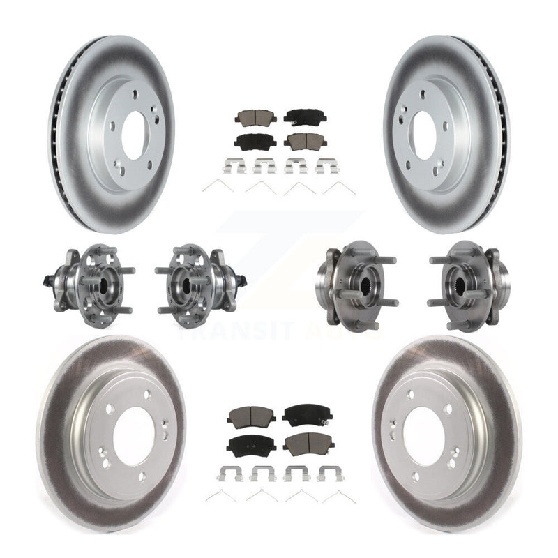 Transit Auto KBB-122708 Wheel Bearing and Hub Assembly for 2017-2022 Hyundai Ioniq, Kia Niro - Front and Rear product image