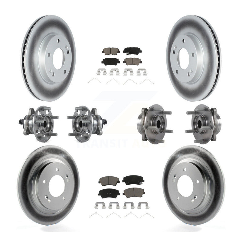 Transit Auto KBB-122709 Wheel Bearing and Hub Assembly for 2017-2019 Hyundai Ioniq, Kia Niro - Front and Rear product image