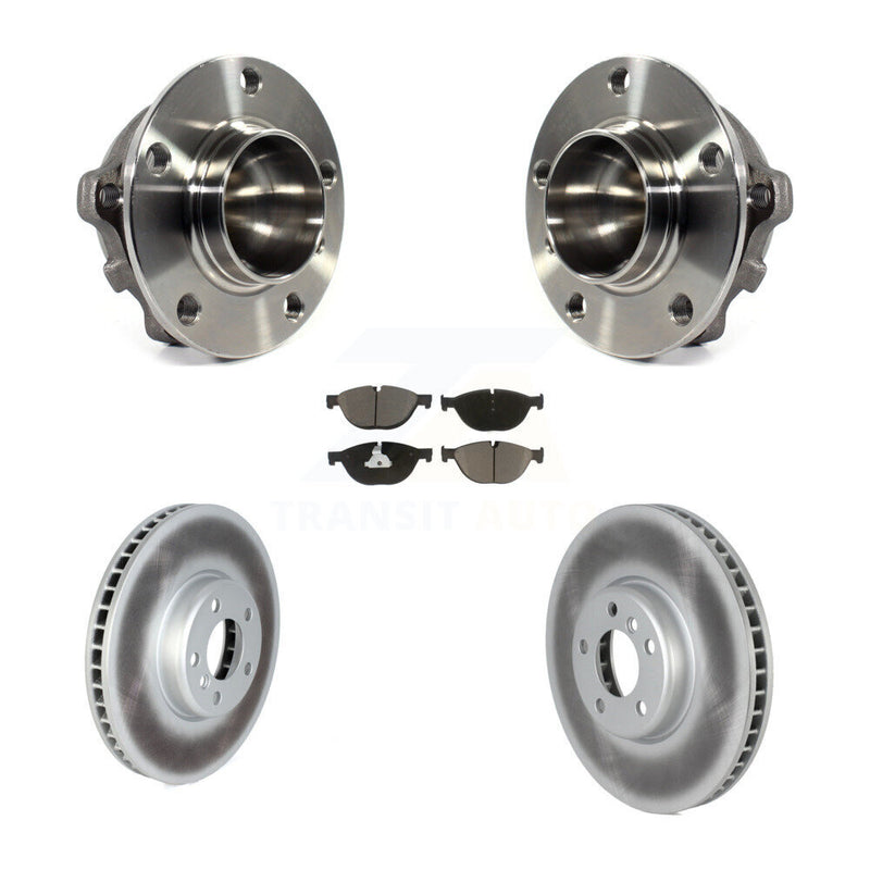 Transit Auto KBB-122728 Wheel Bearing and Hub Assembly for 2010-2018 BMW 650i Gran Coupe, BMW ActiveHybrid 7, BMW 650i & more - Front product image