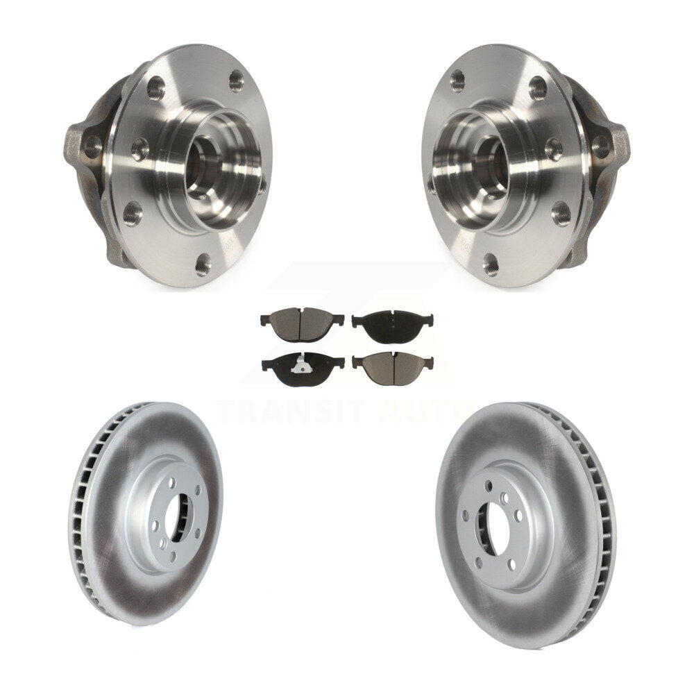 Transit Auto KBB-122729 Wheel Bearing and Hub Assembly for 2011-2018 BMW 740Ld xDrive, BMW 650i xDrive Gran Coupe, BMW 740Li xDrive & more - Front product image