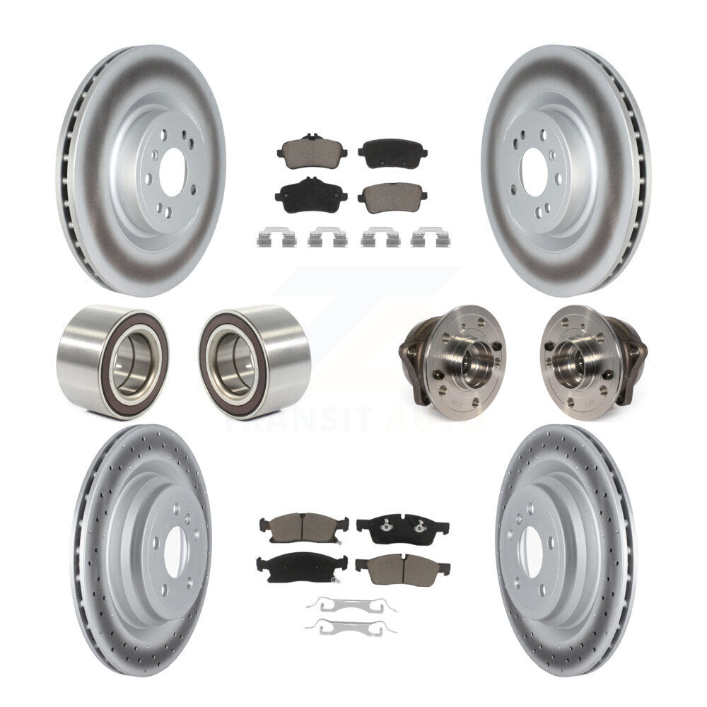 Transit Auto KBB-122735 Wheel Bearing and Hub Assembly for 2016-2017 Mercedes-Benz GLE400 - Front and Rear product image