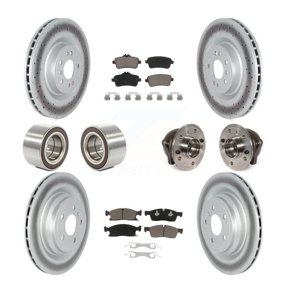 Transit Auto KBB-122736 Wheel Bearing and Hub Assembly for 2016-2017 Mercedes-Benz GLE400 - Front and Rear product image