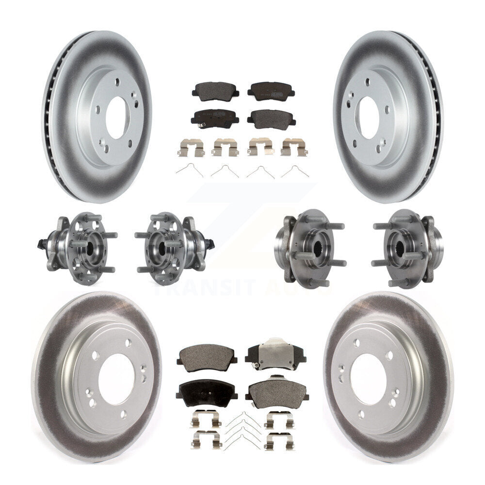 Transit Auto KBB-122745 Wheel Bearing and Hub Assembly for 2017-2022 Hyundai Ioniq, Kia Niro - Front and Rear product image