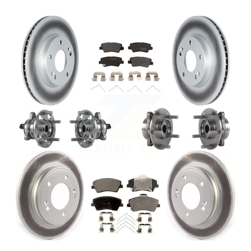 Transit Auto KBB-122745 Wheel Bearing and Hub Assembly for 2017-2022 Hyundai Ioniq, Kia Niro - Front and Rear product image