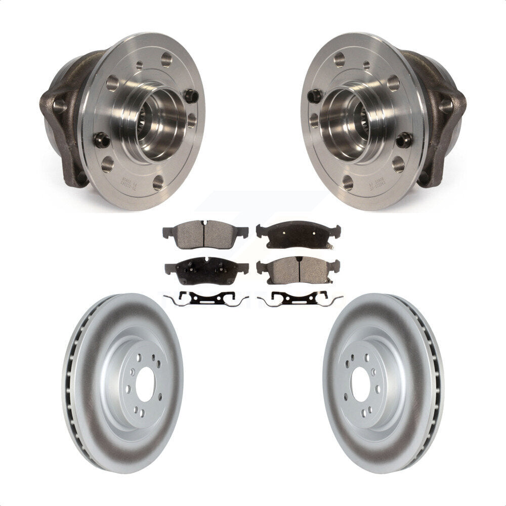 Transit Auto KBB-122753 Wheel Bearing and Hub Assembly for 2012-2018 Mercedes-Benz GLE300d, Mercedes-Benz GLE350, Mercedes-Benz GLE350d & more - Front product image