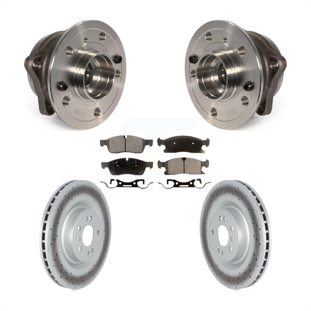 Transit Auto KBB-122755 Wheel Bearing and Hub Assembly for 2012-2018 Mercedes-Benz GLE300d, Mercedes-Benz GLE350, Mercedes-Benz GLE350d & more - Front product image