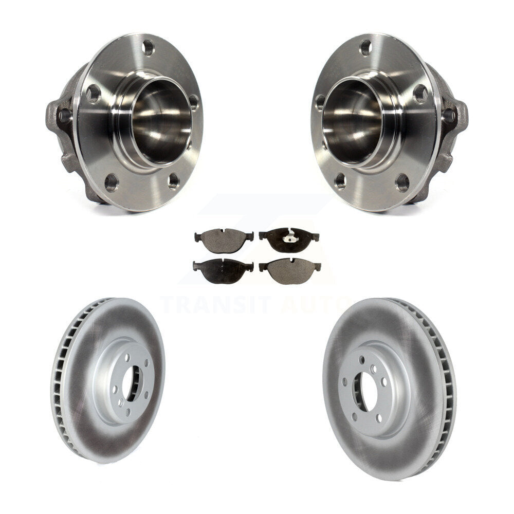 Transit Auto KBB-122769 Wheel Bearing and Hub Assembly for 2010-2018 BMW 650i Gran Coupe, BMW ActiveHybrid 7, BMW 650i & more - Front product image