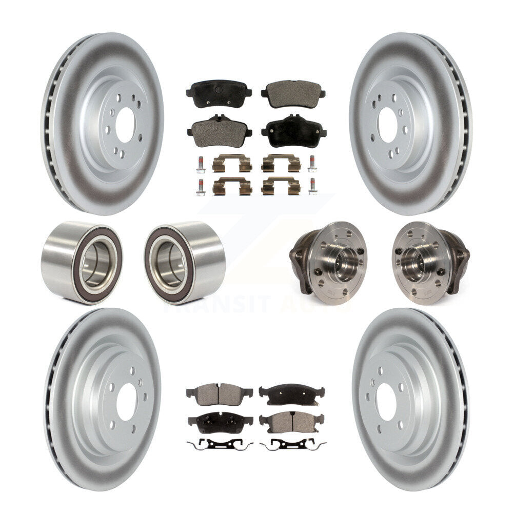 Transit Auto KBB-122778 Wheel Bearing and Hub Assembly for 2016-2017 Mercedes-Benz GLE400 - Front and Rear product image