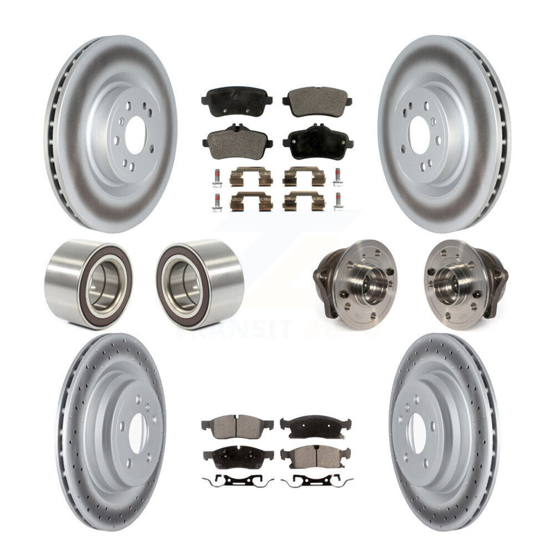 Transit Auto KBB-122780 Wheel Bearing and Hub Assembly for 2016-2017 Mercedes-Benz GLE400 - Front and Rear product image