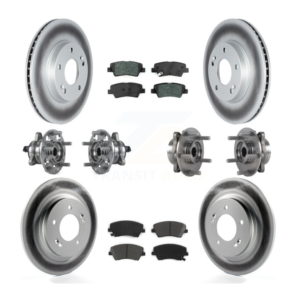 Transit Auto KBB-122788 Wheel Bearing and Hub Assembly for 2017-2019 Hyundai Ioniq, Kia Niro - Front and Rear product image