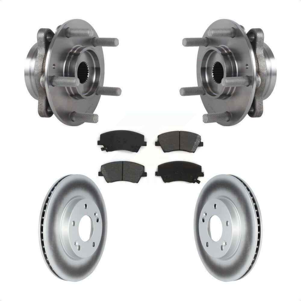 Transit Auto KBB-122790 Wheel Bearing and Hub Assembly for 2017-2022 Hyundai Ioniq, Kia Niro - Front product image