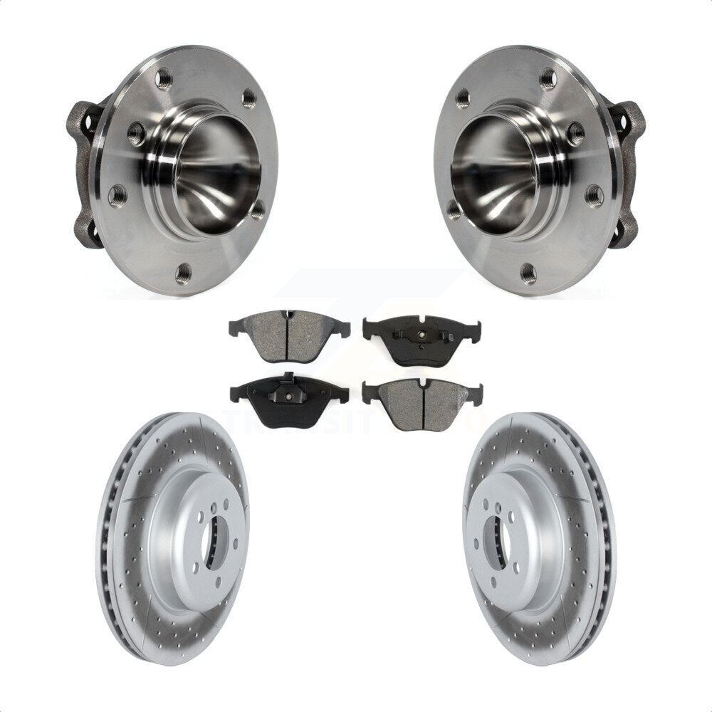 Transit Auto KBB-122795 Wheel Bearing and Hub Assembly for 2012 BMW 335i - Front product image