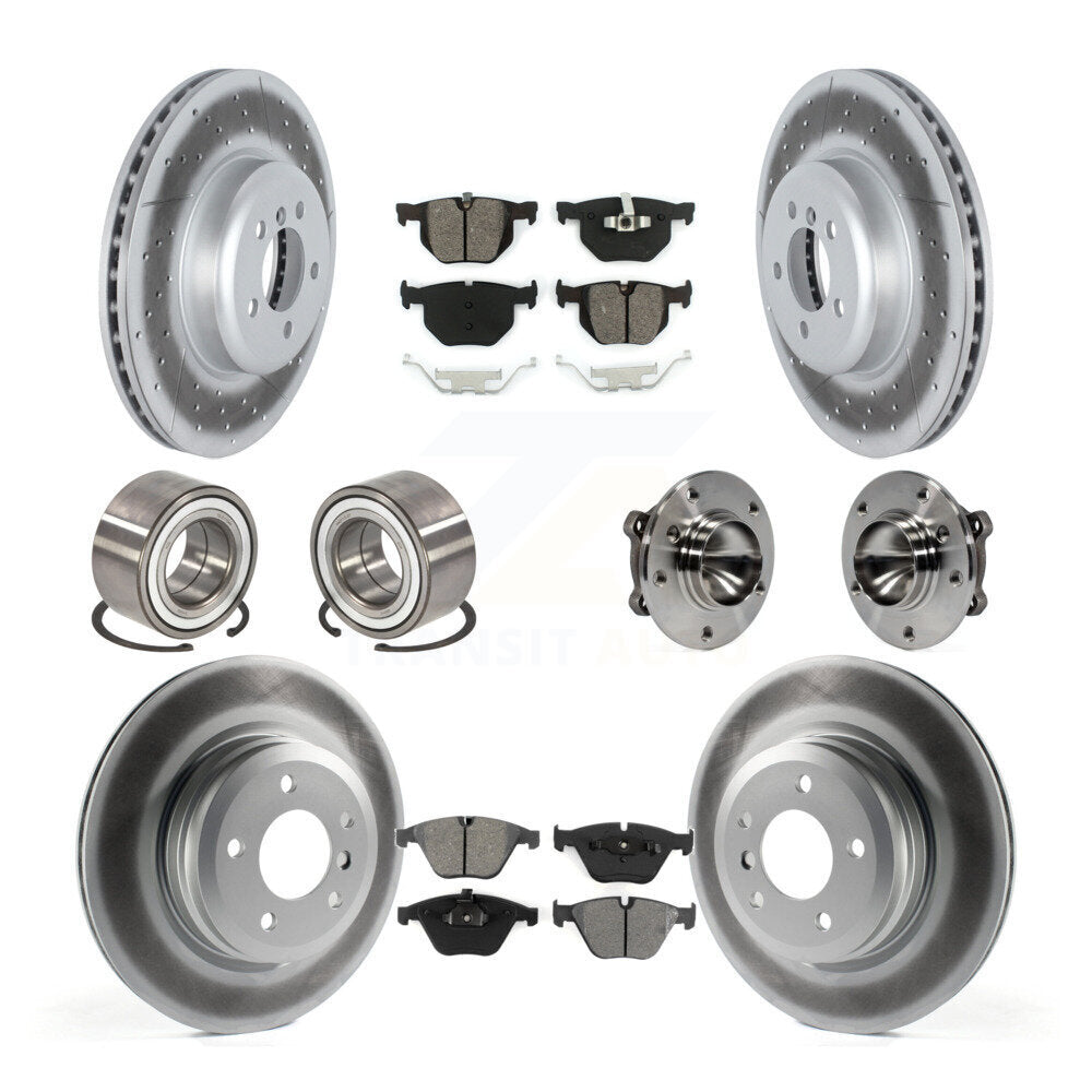 Transit Auto KBB-122801 Wheel Bearing and Hub Assembly for 2012 BMW 335i - Front and Rear product image