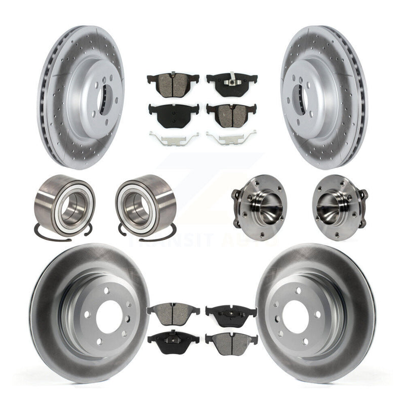 Transit Auto KBB-122801 Wheel Bearing and Hub Assembly for 2012 BMW 335i - Front and Rear product image