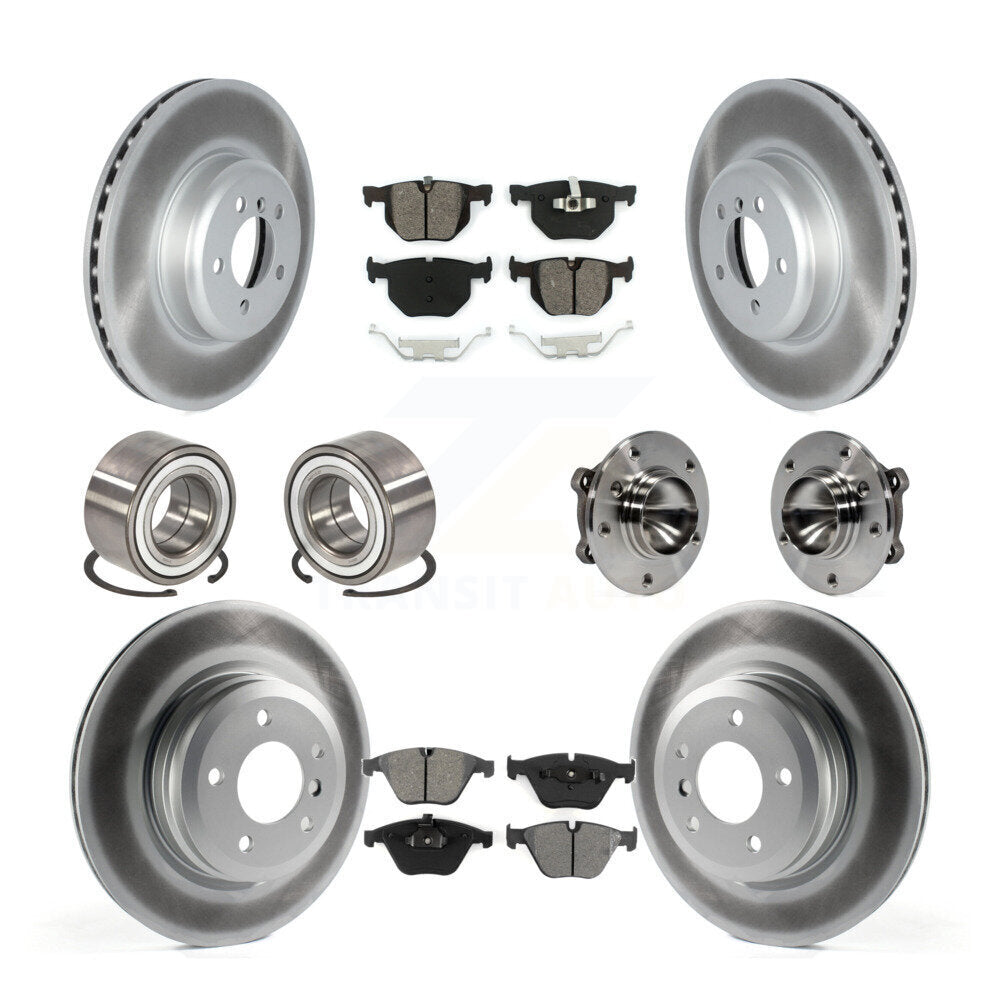 Transit Auto KBB-122802 Wheel Bearing and Hub Assembly for 2012 BMW 335i - Front and Rear product image
