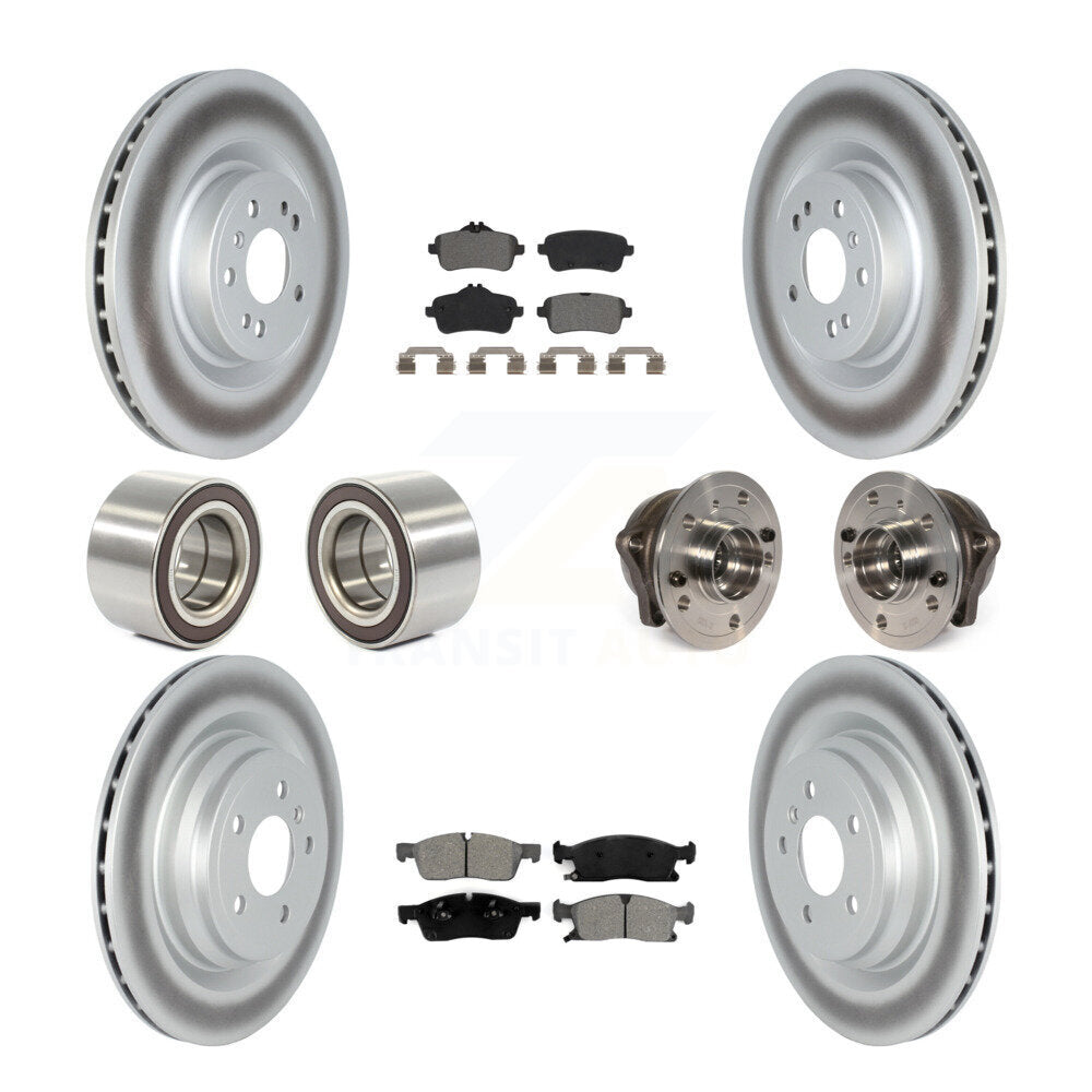 Transit Auto KBB-122807 Wheel Bearing and Hub Assembly for 2016-2017 Mercedes-Benz GLE400 - Front and Rear product image