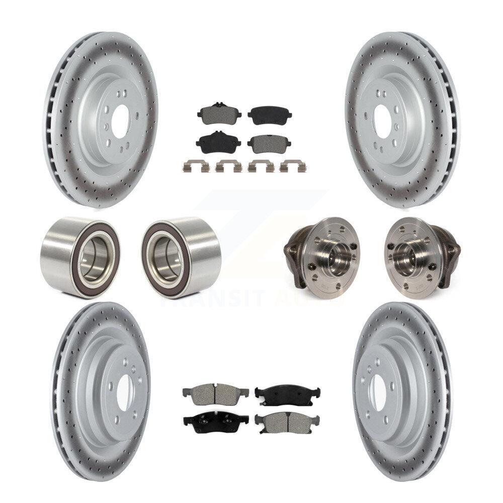 Transit Auto KBB-122810 Wheel Bearing and Hub Assembly for 2016-2017 Mercedes-Benz GLE400 - Front and Rear product image