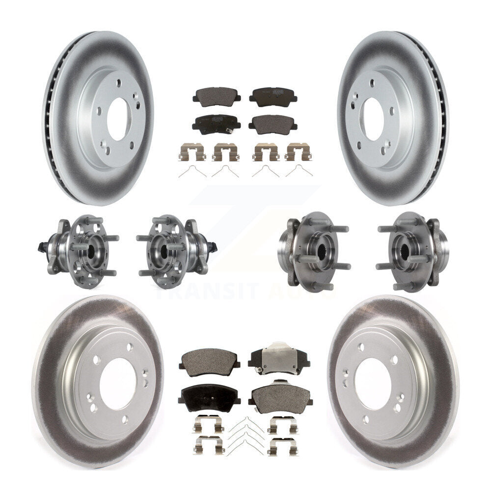 Transit Auto KBB-122817 Wheel Bearing and Hub Assembly for 2017-2022 Hyundai Ioniq, Kia Niro - Front and Rear product image