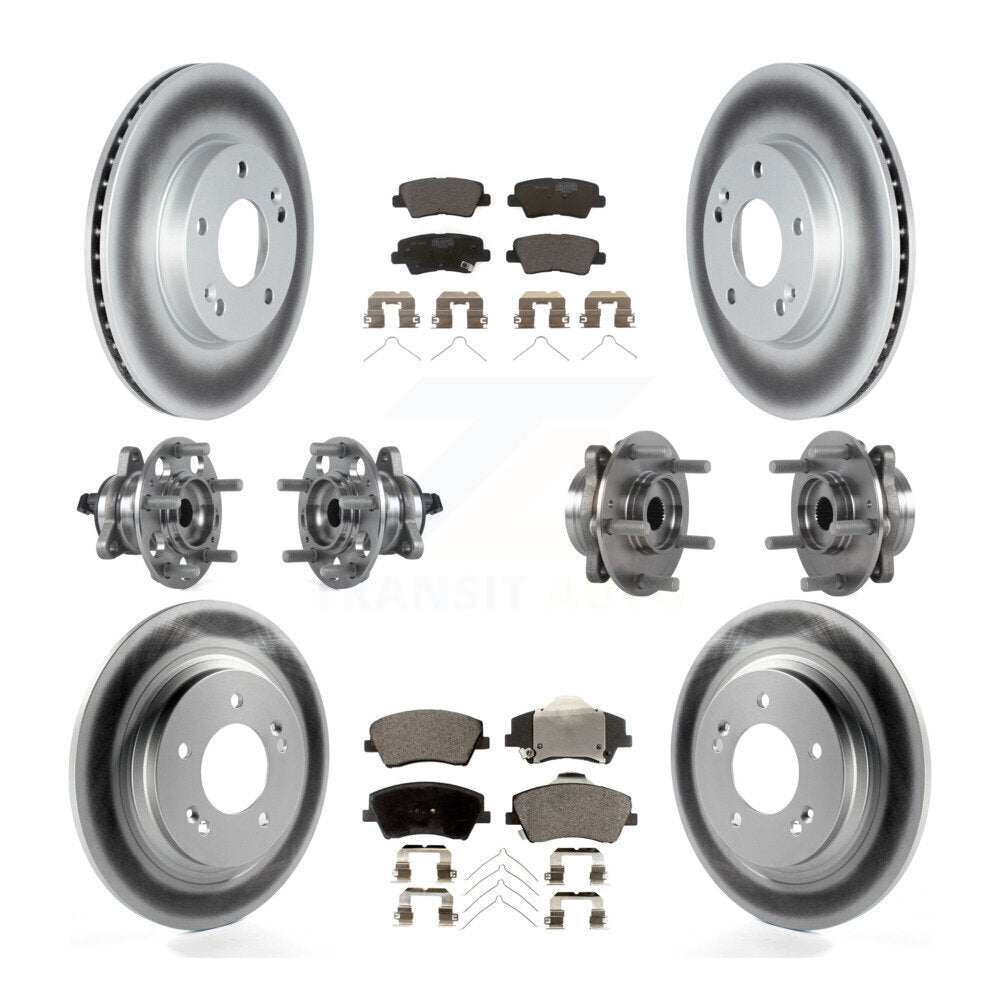 Transit Auto KBB-122818 Wheel Bearing and Hub Assembly for 2017-2019 Hyundai Ioniq, Kia Niro - Front and Rear product image
