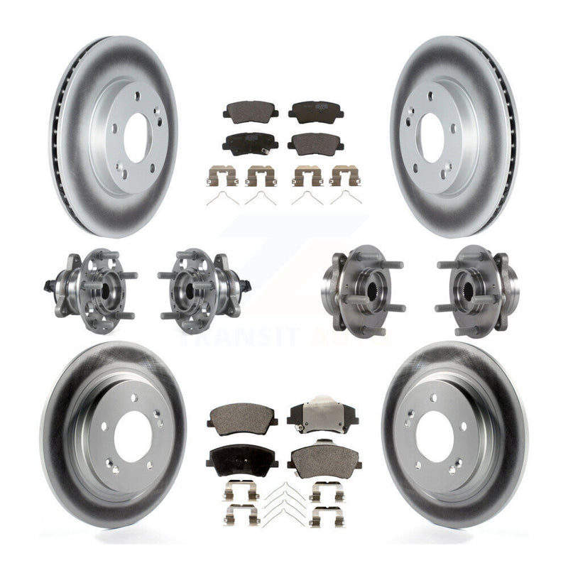 Transit Auto KBB-122818 Wheel Bearing and Hub Assembly for 2017-2019 Hyundai Ioniq, Kia Niro - Front and Rear product image