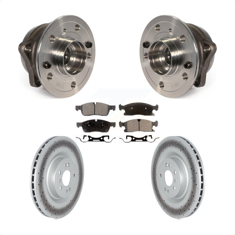 Transit Auto KBB-122824 Wheel Bearing and Hub Assembly for 2012-2018 Mercedes-Benz GLE300d, Mercedes-Benz GLE350, Mercedes-Benz GLE350d & more - Front product image
