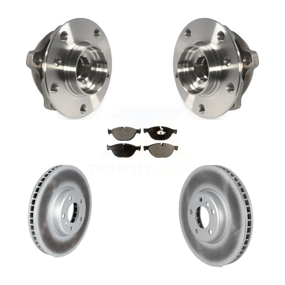 Transit Auto KBB-122839 Wheel Bearing and Hub Assembly for 2011-2018 BMW 740Ld xDrive, BMW 650i xDrive Gran Coupe, BMW 740Li xDrive & more - Front product image