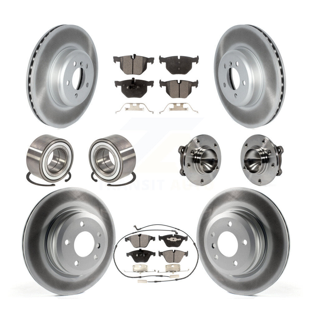 Transit Auto KBB-122842 Wheel Bearing and Hub Assembly for 2012 BMW 335i - Front and Rear product image