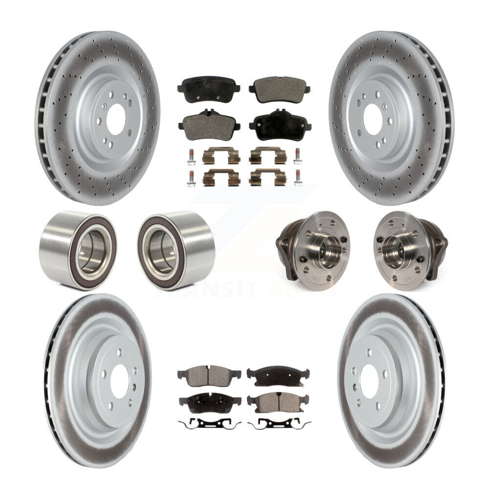 Transit Auto KBB-122852 Wheel Bearing and Hub Assembly for 2015-2019 Mercedes-Benz GLS450, Mercedes-Benz ML250 - Front and Rear product image