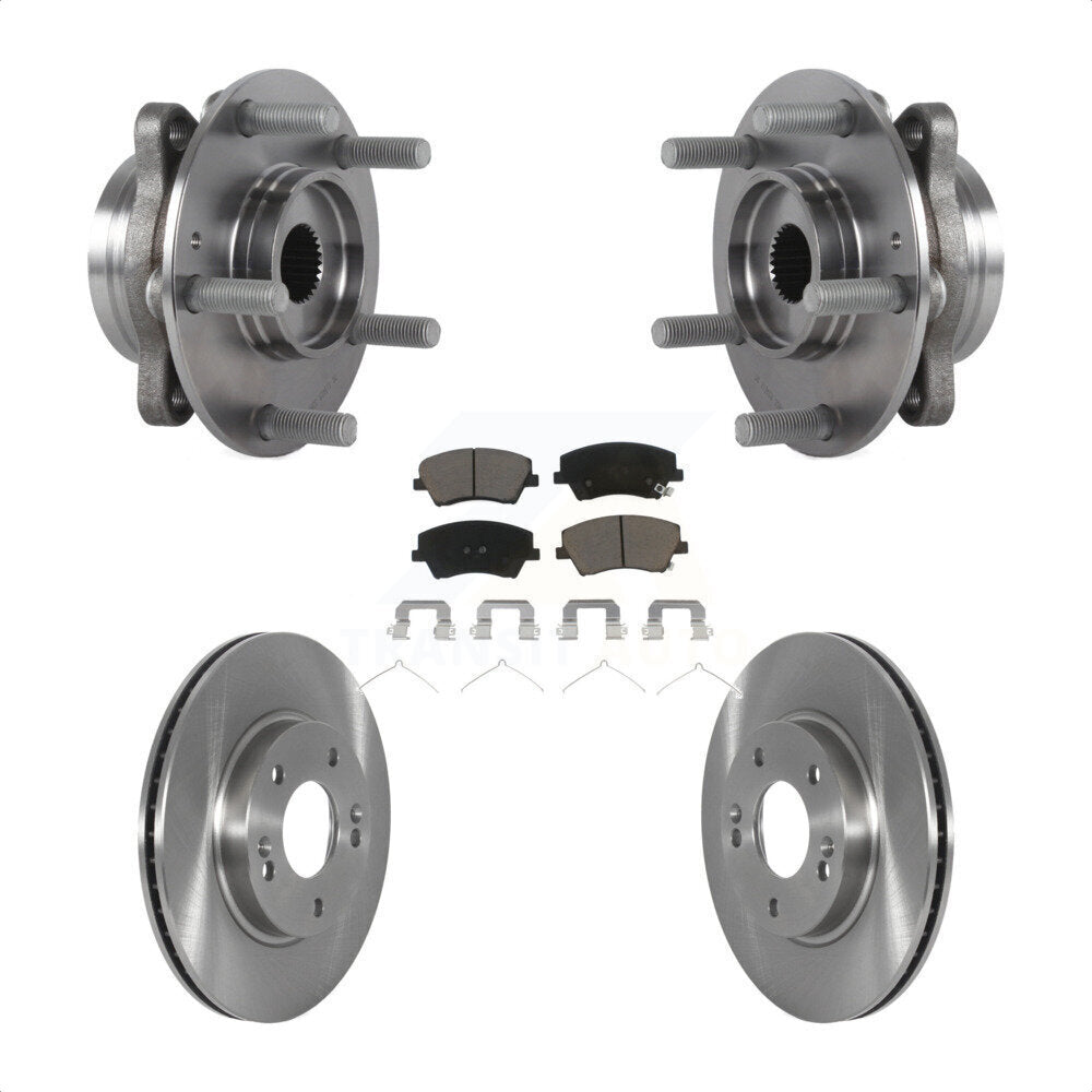 Transit Auto KBB-122860 Wheel Bearing and Hub Assembly for 2017-2022 Hyundai Ioniq, Kia Niro - Front product image
