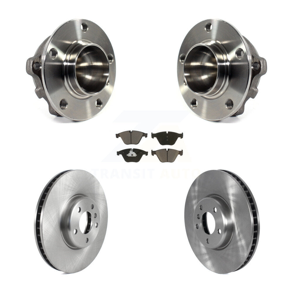 Transit Auto KBB-122861 Wheel Bearing and Hub Assembly for 2011-2013 BMW 535i - Front product image