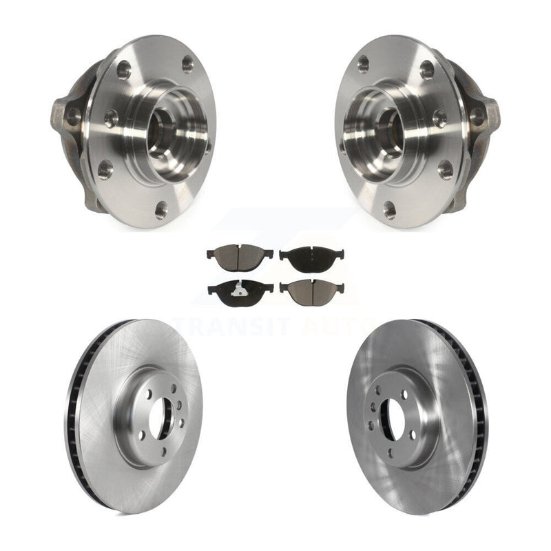 Transit Auto KBB-122863 Wheel Bearing and Hub Assembly for 2011-2018 BMW 740Ld xDrive, BMW 650i xDrive Gran Coupe, BMW 740Li xDrive & more - Front product image
