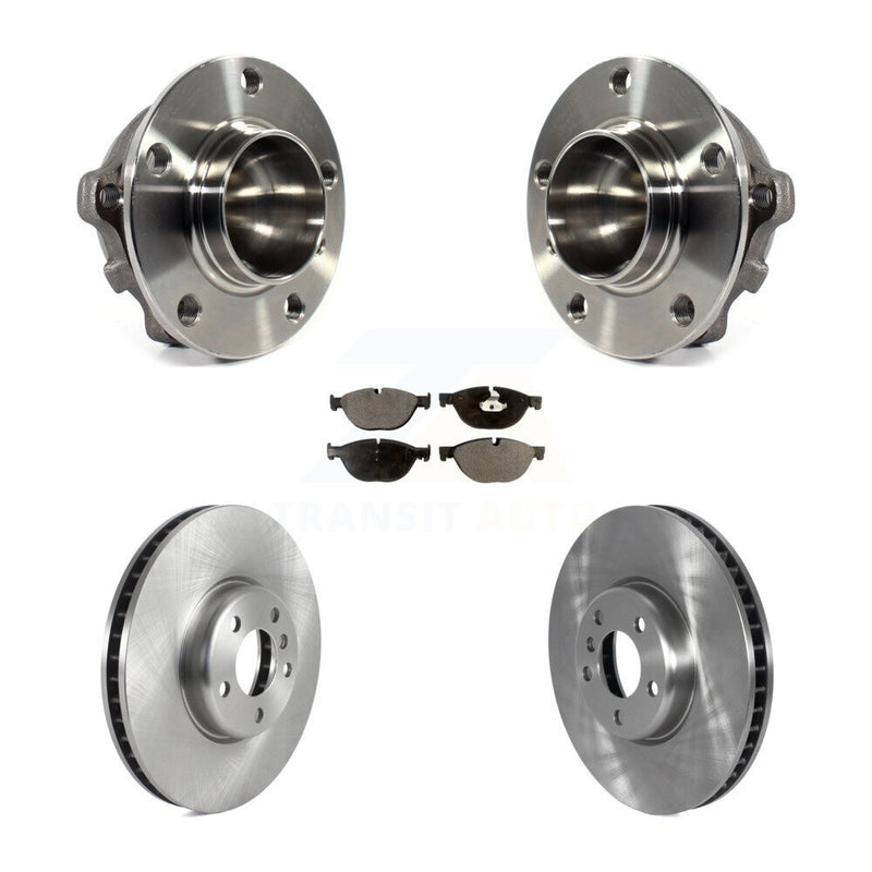 Transit Auto KBB-122875 Wheel Bearing and Hub Assembly for 2010-2018 BMW 650i Gran Coupe, BMW ActiveHybrid 7, BMW 650i & more - Front product image