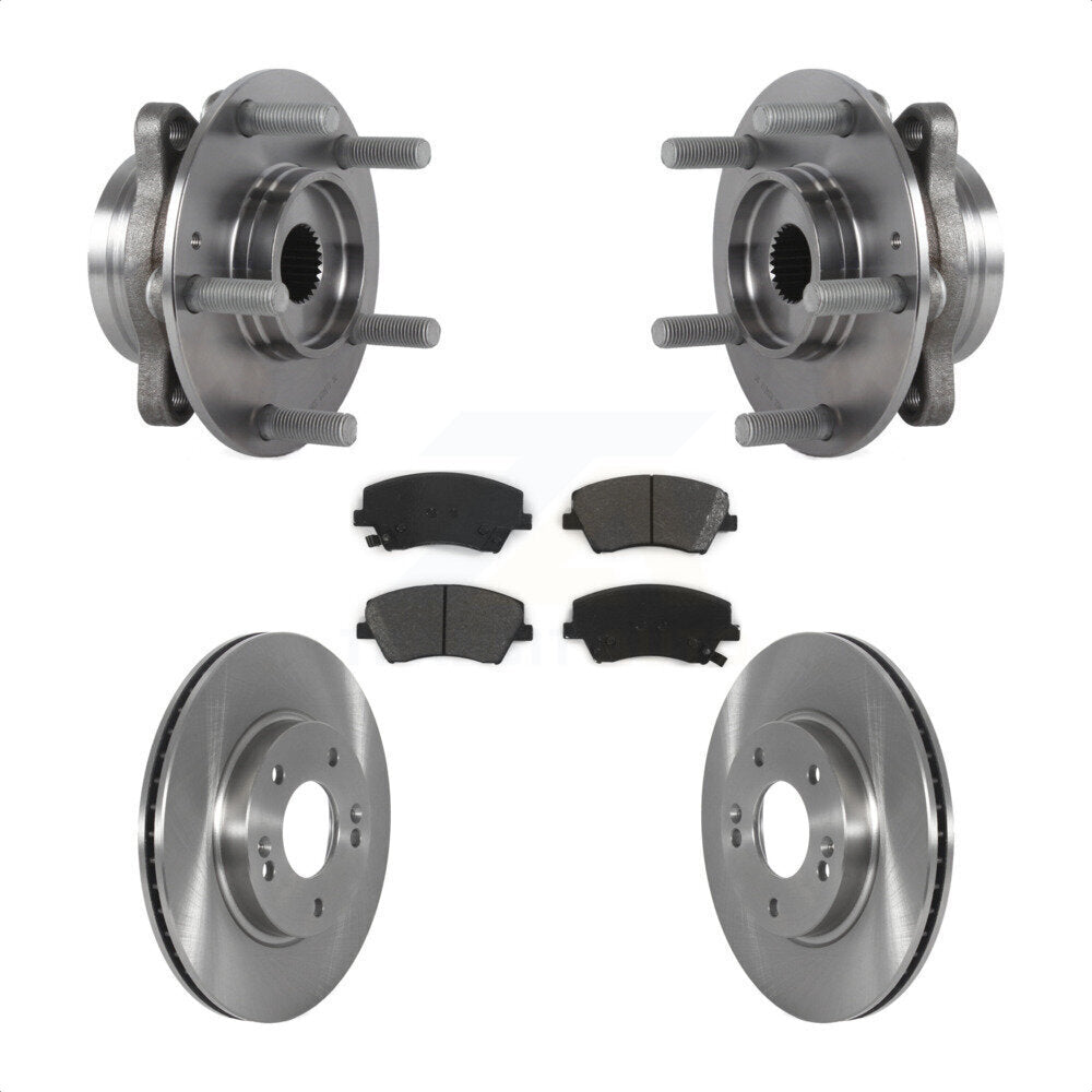 Transit Auto KBB-122882 Wheel Bearing and Hub Assembly for 2017-2022 Hyundai Ioniq, Kia Niro - Front product image