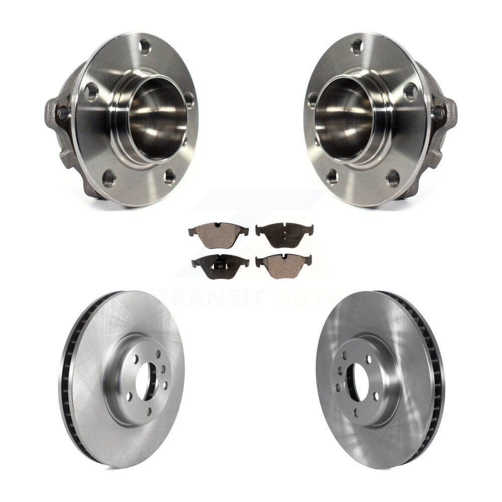 Transit Auto KBB-122895 Wheel Bearing and Hub Assembly for 2011-2013 BMW 535i - Front product image