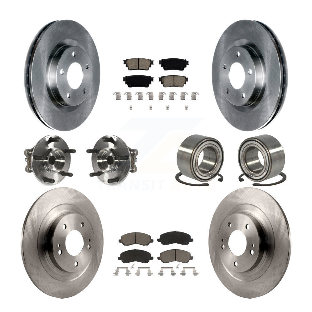 Transit Auto KBB-122896 Wheel Bearing for 2017-2020 Mitsubishi Outlander - Front and Rear product image