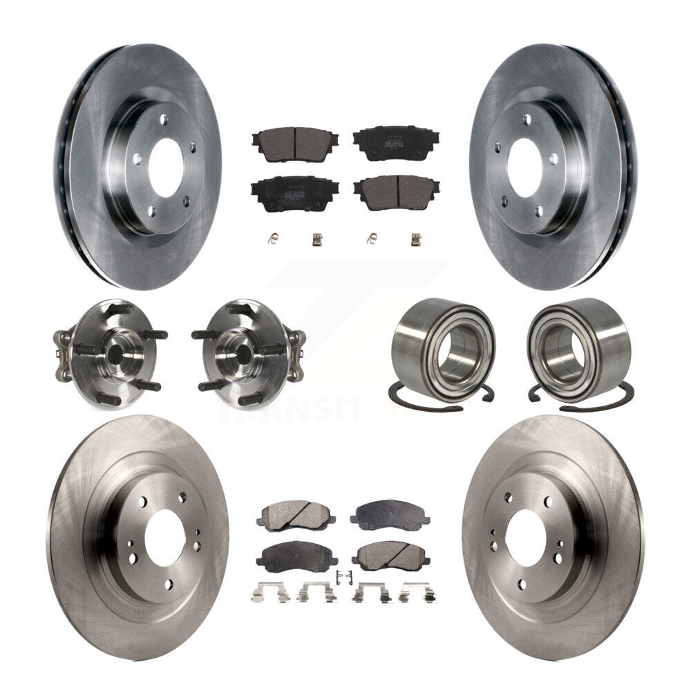 Transit Auto KBB-122906 Wheel Bearing for 2017-2020 Mitsubishi Outlander - Front and Rear product image