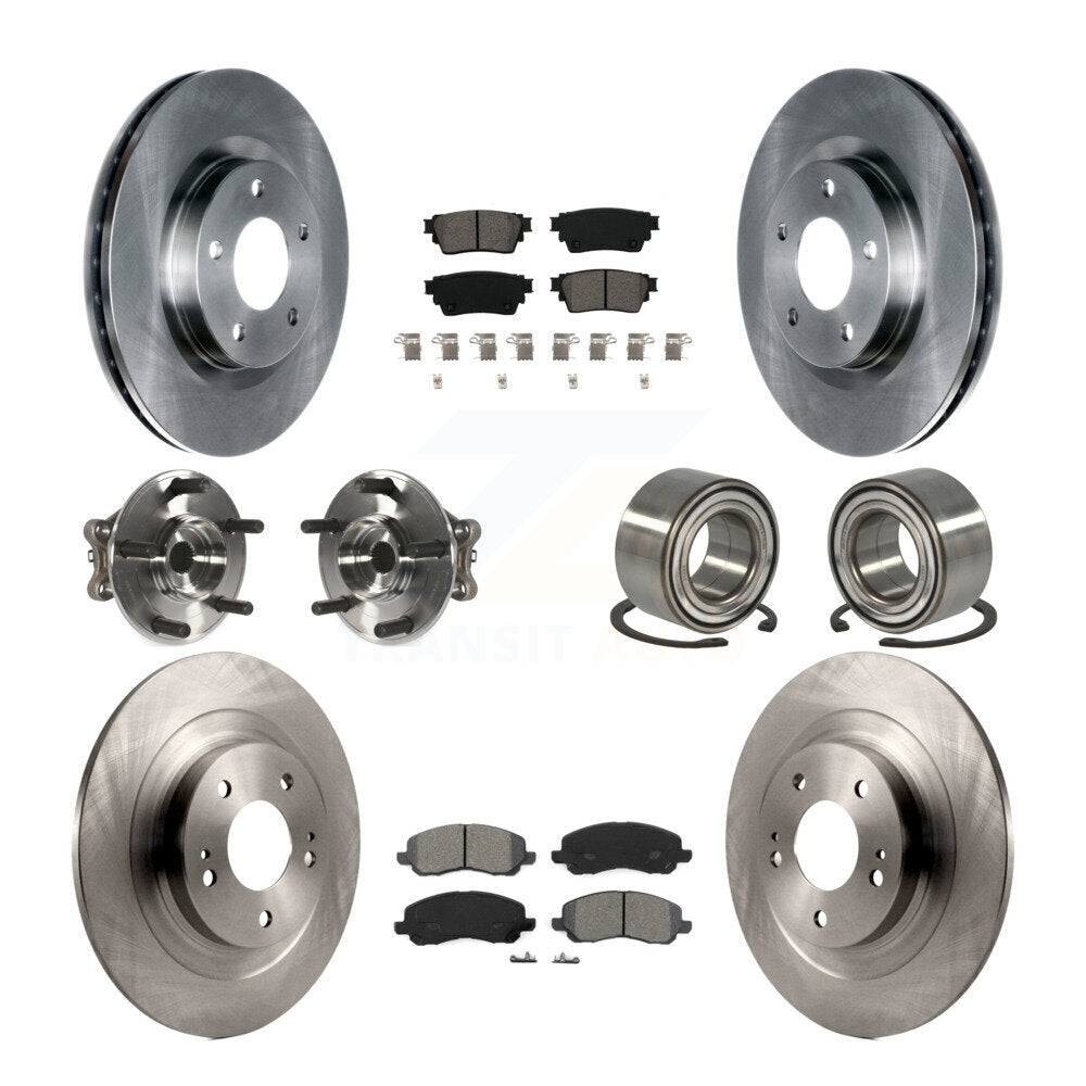 Transit Auto KBB-122907 Wheel Bearing for 2017-2020 Mitsubishi Outlander - Front and Rear product image