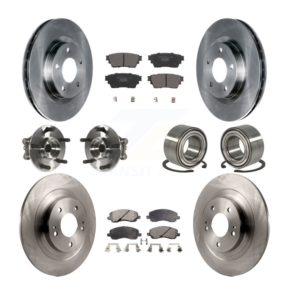 Transit Auto KBB-122909 Wheel Bearing for 2017-2020 Mitsubishi Outlander - Front and Rear product image