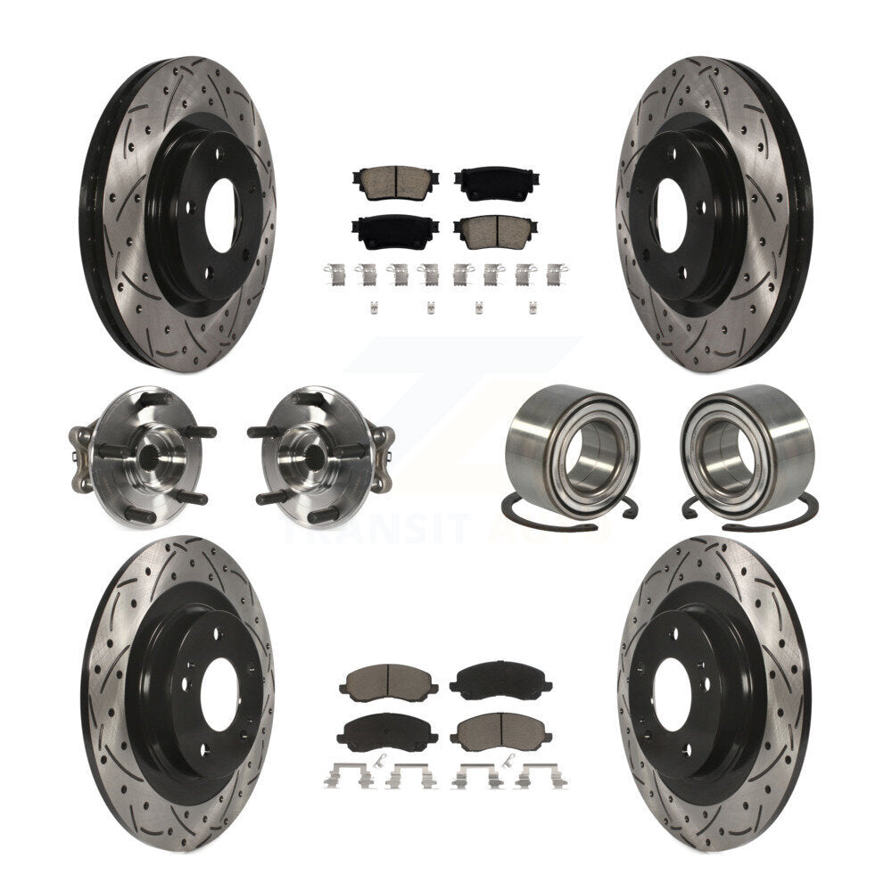 Transit Auto KBB-122912 Wheel Bearing for 2017-2020 Mitsubishi Outlander - Front and Rear product image