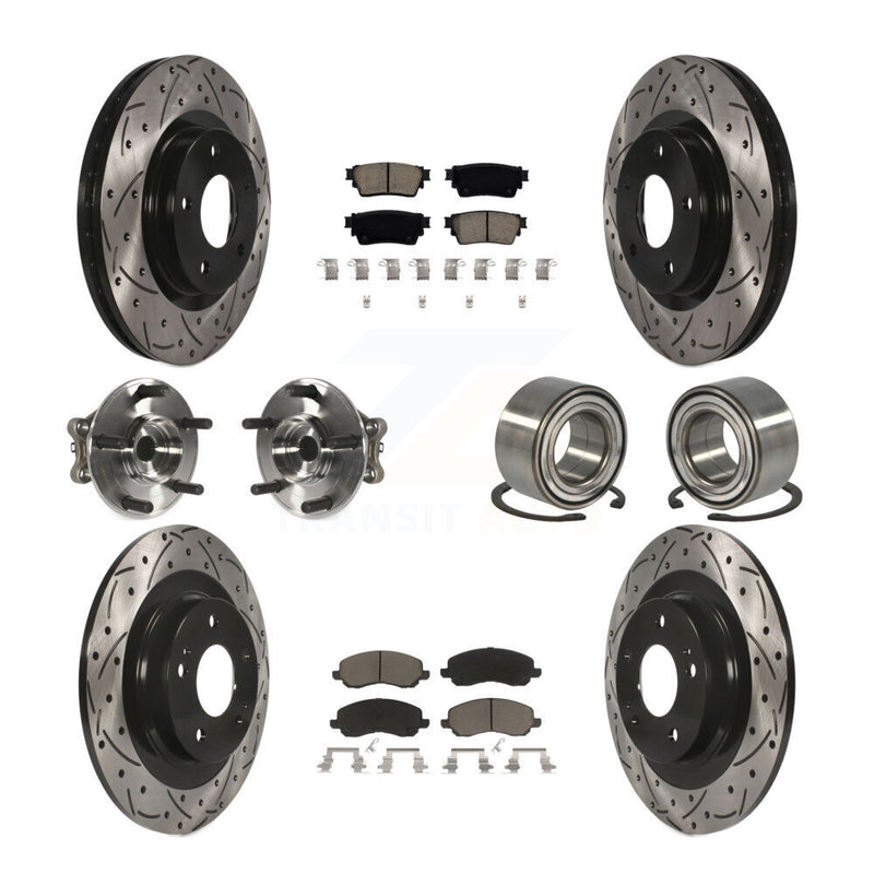 Transit Auto KBB-122912 Wheel Bearing for 2017-2020 Mitsubishi Outlander - Front and Rear product image