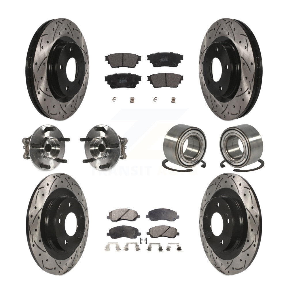 Transit Auto KBB-122918 Wheel Bearing for 2017-2020 Mitsubishi Outlander - Front and Rear product image