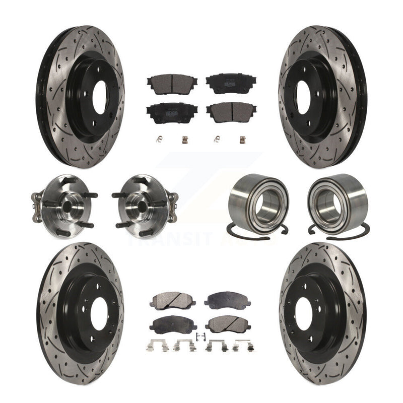 Transit Auto KBB-122918 Wheel Bearing for 2017-2020 Mitsubishi Outlander - Front and Rear product image