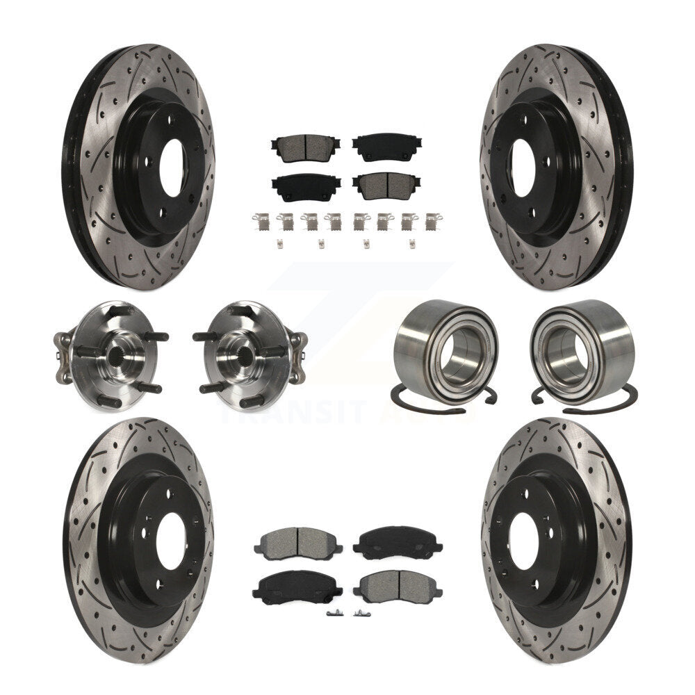 Transit Auto KBB-122920 Wheel Bearing for 2017-2020 Mitsubishi Outlander - Front and Rear product image