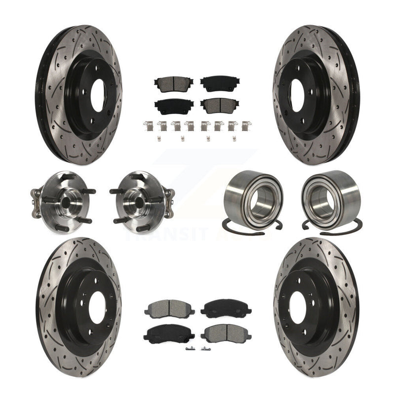 Transit Auto KBB-122920 Wheel Bearing for 2017-2020 Mitsubishi Outlander - Front and Rear product image