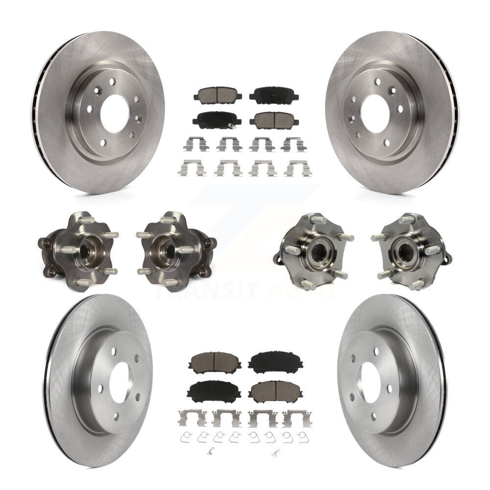 Transit Auto KBB-122950 Wheel Bearing and Hub Assembly for 2017-2019 Nissan Rogue Sport, Nissan Qashqai - Front and Rear product image