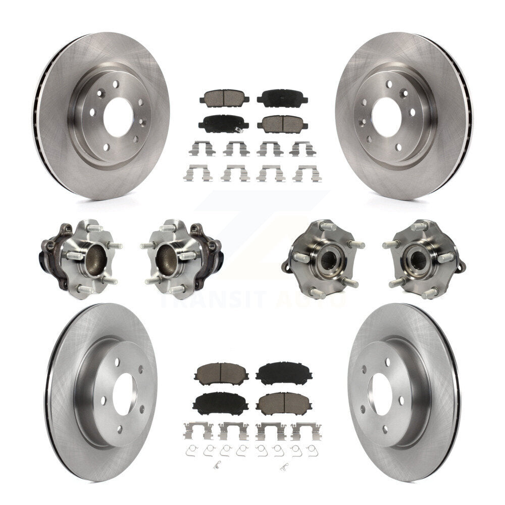 Transit Auto KBB-122951 Wheel Bearing and Hub Assembly for 2017-2019 Nissan Rogue Sport, Nissan Qashqai - Front and Rear product image
