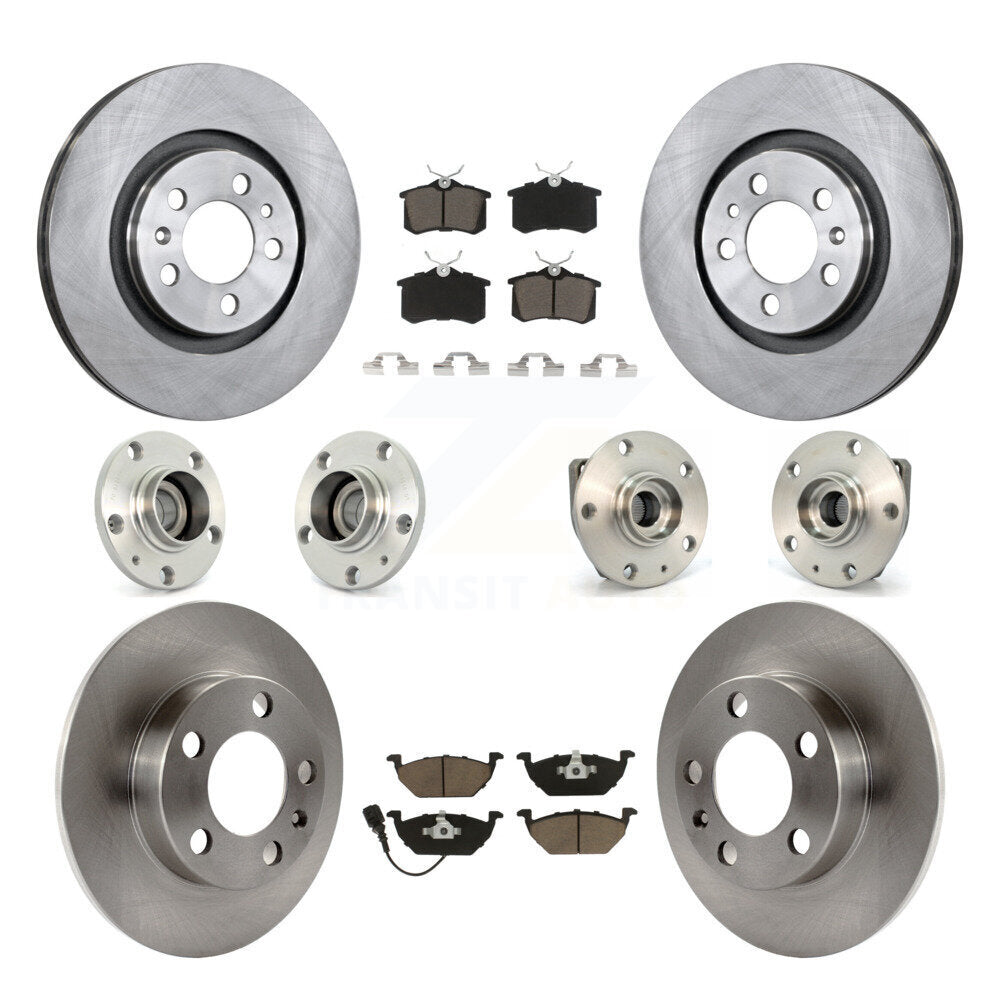 Transit Auto KBB-122954 Wheel Bearing and Hub Assembly for 2007-2010 Volkswagen Golf City - Front and Rear product image