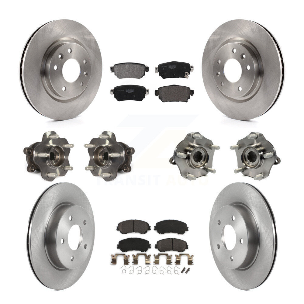 Transit Auto KBB-122957 Wheel Bearing and Hub Assembly for 2019-2022 Nissan Rogue Sport, Nissan Qashqai - Front and Rear product image