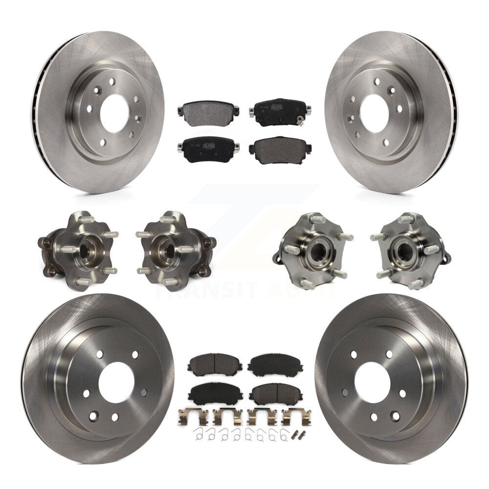 Transit Auto KBB-122958 Wheel Bearing and Hub Assembly for 2019 Nissan Rogue Sport - Front and Rear product image